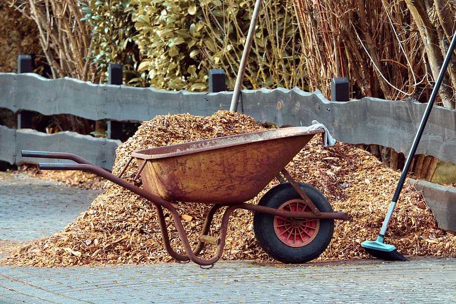 Mulch for gardening for better growth of plant.